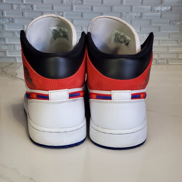 Air Jordan 1 Mid Multi-color Swoosh 852542-146 - Picture 4 of 10